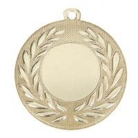 Медаль под нанесение золото 024, d=5 см, без ленты