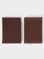 Губки для посуды Raccoon «Чудо-губка», 2 шт., чистящие,10.5×7×5 см