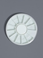 Органайзер для хранения мелочей «Карусель», 12 ячеек, d=6×0.8 см, прозрачный