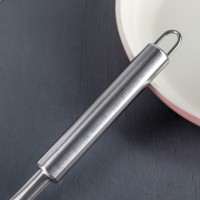 Ложка гарнирная Доляна «Металлик», h=25 см, цвет серебряный