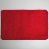 Коврик для дома Доляна «Нина», 50×80 см, цвет бордовый