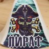 Шапка для бани "Пират" принт