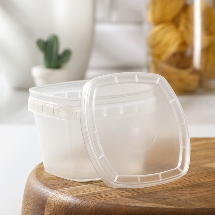 Контейнер пищевой 280 мл с герметичной крышкой