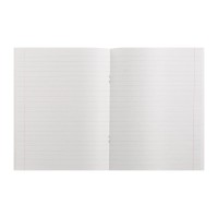 Комплект тетрадей из 4 штук, 96 листов в линию Calligrata "Город", обложка мелованный картон, блок №2, белизна 75% (серые листы)