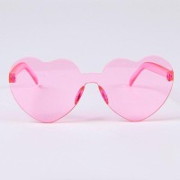 Карнавальные очки «Сердечки», цвета МИКС