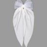 Бант для волос на заколке с лентами, белый, Принцессы Дисней