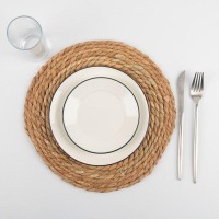 Салфетка сервировочная на стол Доляна «Жгут», d=30×0,5 см