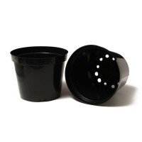 Горшок для рассады, 15 л, 32 × 24 см, чёрный, Greengo