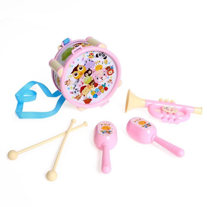 Набор музыкальных инструментов «Мультибэнд», 6 предметов, МИКС