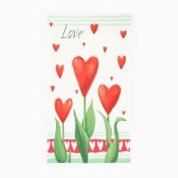 Набор Love: полотенце, 40×73 см, саржа 190 г/м², формочки для печенья