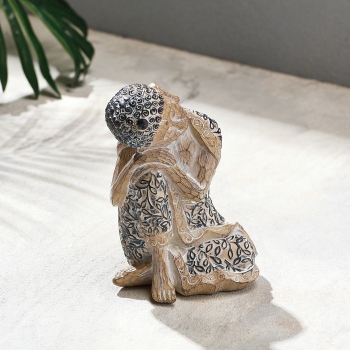 Фигура "Будда" 9,5х8х14,5см