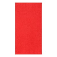 Полотенце подарочное Экономь и Я "Счастливого Рождества" 30х60 см, цвет красный, 100% хл, 340