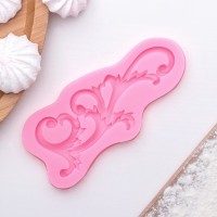 Молд «Узор», 13×6 см, цвет МИКС