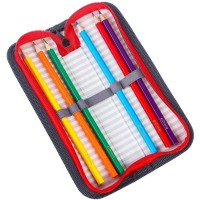 Пенал каркасный, 1 секция, 55×205×25 мм, ламинированный картон, «Трансформеры»