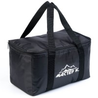 Термосумка «Мастер К.» на молнии, объём 13 л, чёрная