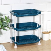 Этажёрка настольная 3 яруса «Пастель», МИКС