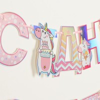 Гирлянда голография на ленте «С Днем Рождения», длина 160 см