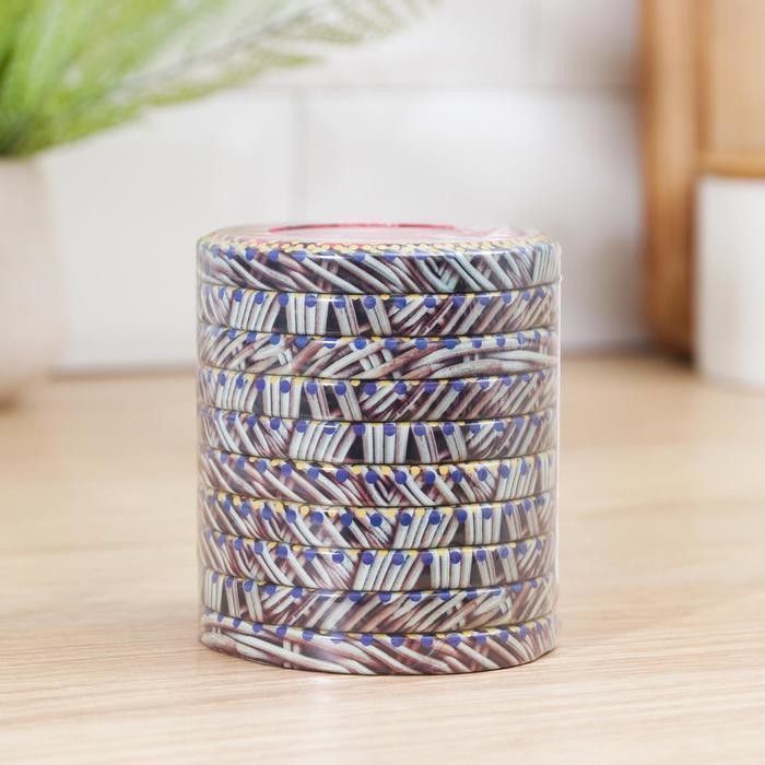 Крышка для консервирования «Елабуга. Карусель», ТО-82 мм, винтовая, литография, упаковка 10 шт, цвет МИКС