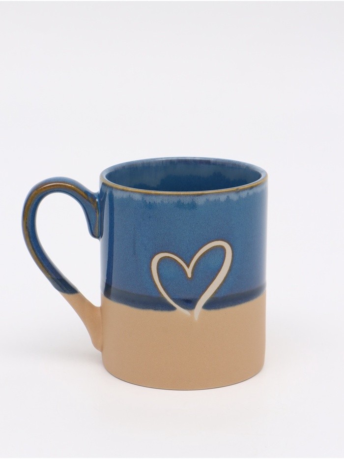 Кружка чайная керамическая «Любовь», 350 мл, ручная работа