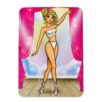 Магнитный набор в жестяной коробке «Звезда сцены»