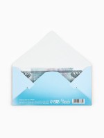 Конверт для денег деревянный «С днём рождения», мишка, 16.5×8 см