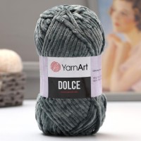 Пряжа "Dolce" 100% микрополиэстер 120м/100гр (760 серый)