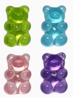 Брошь «Мармеладные мишки», цвет МИКС (неделимая фасовка 12 шт., цена за шт.)