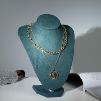 Бюст для украшений QF, 17×14×24 см, морской