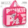 Папка с ручками текстильная А4, 35×27×10 cм, My little pony