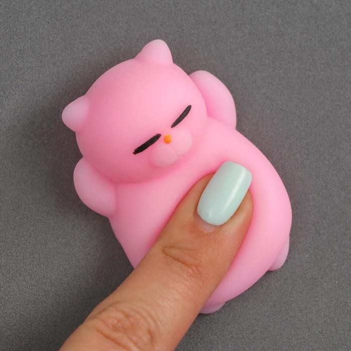 Мялка-антистресс «Кошечка», цвет серый