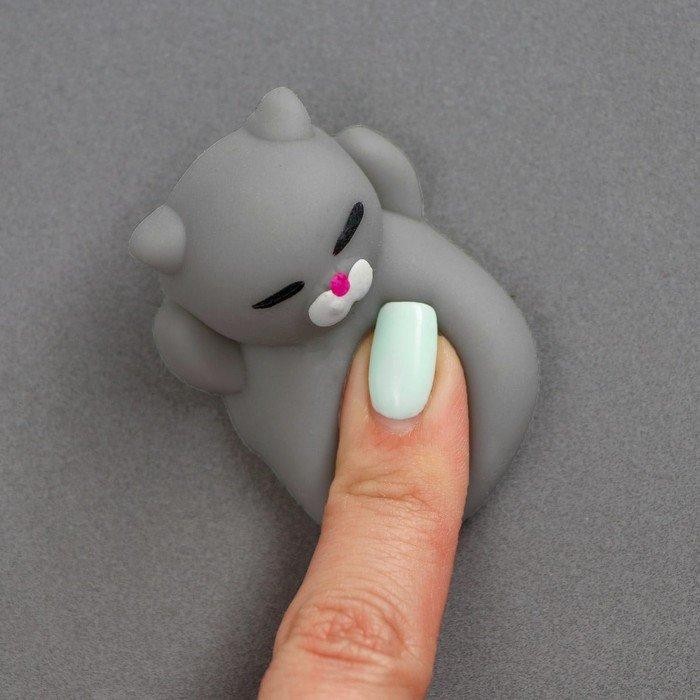 Мялка-антистресс «Кошечка», цвет серый