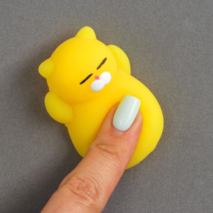 Мялка-антистресс «Кошечка», цвет серый