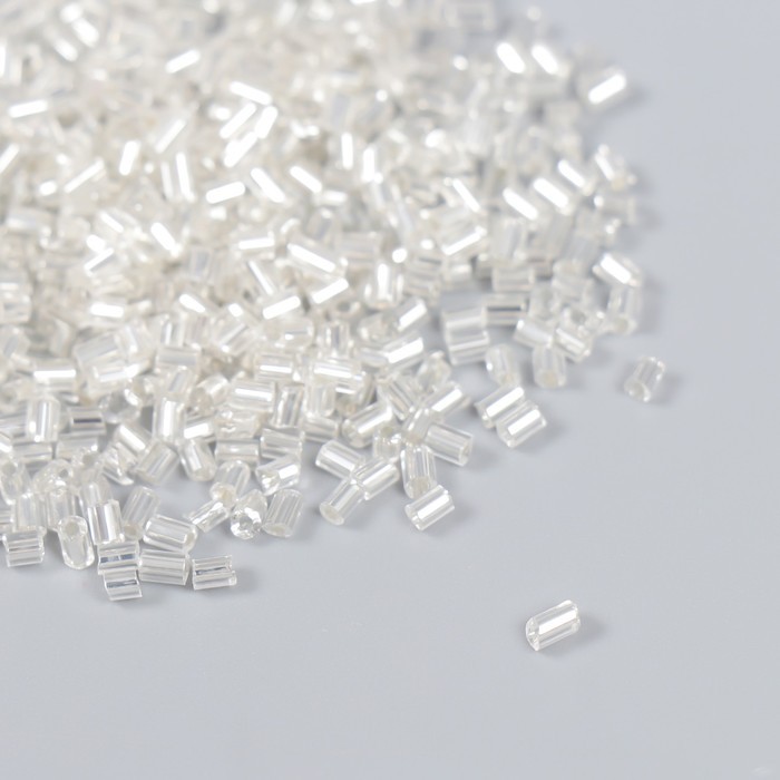 Бисер "Zlatka" рубка 10/0, 10 г, №0021 прозрачный