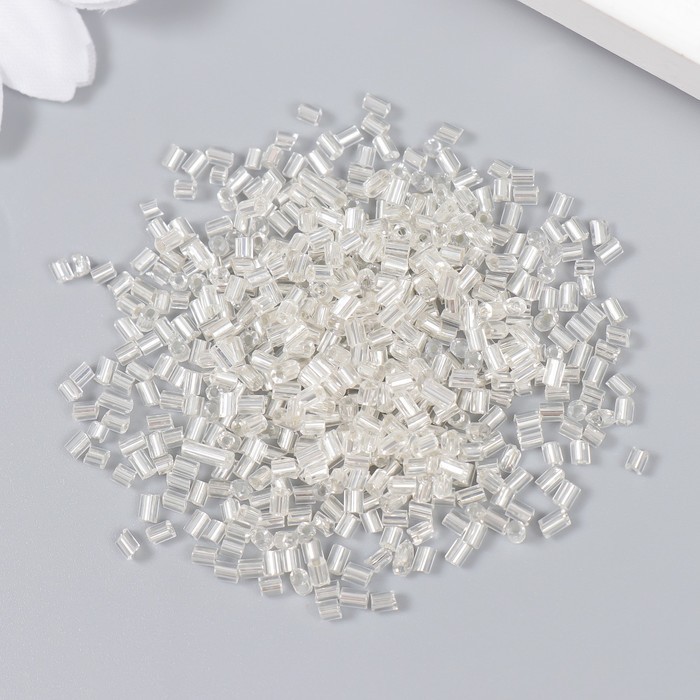 Бисер "Zlatka" рубка 10/0, 10 г, №0021 прозрачный