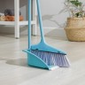 Набор для уборки Доляна: щётка для пола 23×78 см, совок 25×26×71 см, ручки металлические, МИКС