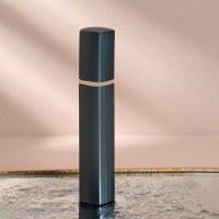 Флакон для парфюма, с распылителем, 12 мл, цвет серый/серебристый