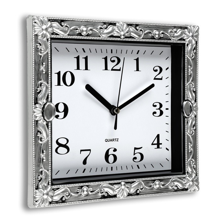 Часы настенные интерьерные "Брилл", 21 х 18 см Часы настенные интерьерные "Брилл", 21 х 18 см