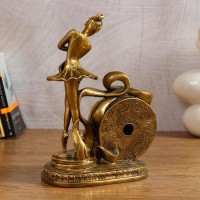 Часы настольные интерьерные каминные "Балерина", h-28 см