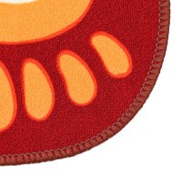 Коврик для дома «Доляна. Следы», 44×49 см, МИКС