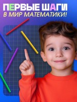 Развивающий набор «Счётные палочки», 100 палочек, 3+