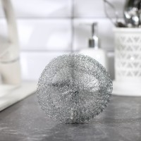 Губка для мытья посуды Доляна, металлическая, 12 г