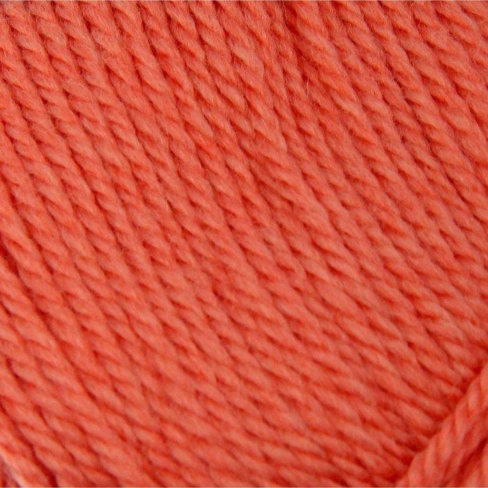 Пряжа "Мериносовая" 50%меринос.шерсть, 50% акрил 200м/100гр(06-Красный)