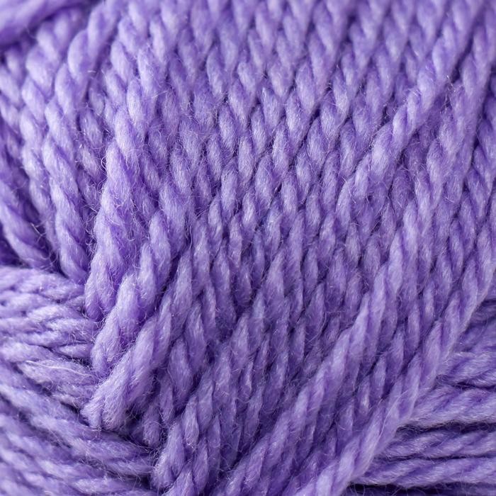 Пряжа "Мериносовая" 50%меринос.шерсть, 50% акрил 200м/100гр(06-Красный)