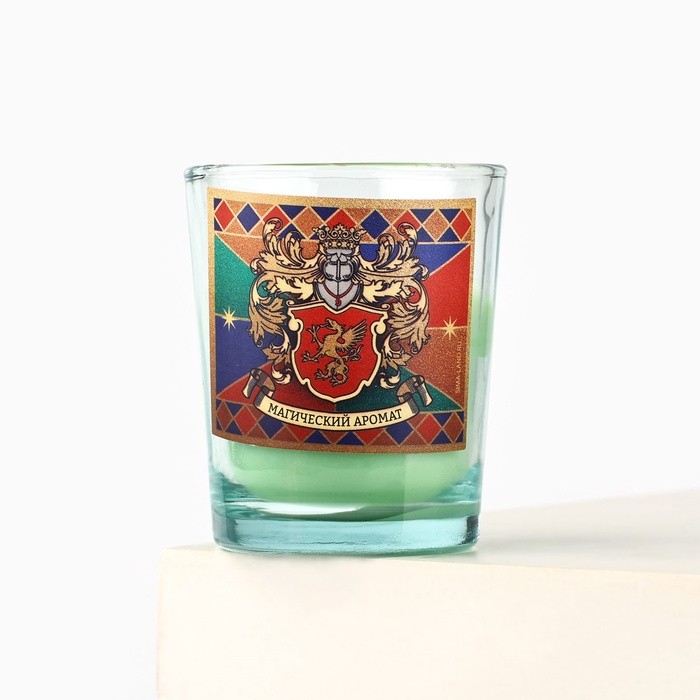 Свеча новогодняя «Магический аромат», на Новый год, аромат сосна, 5 х 6 см