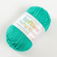 Пряжа 100% акрил "Softy Kids" 90м ±5м 50 гр цвет 60 виридиан