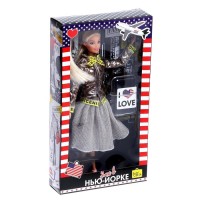 Кукла-модель «Элис в Нью-Йорке» с аксессуарами, серия Вокруг света