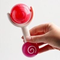 Набор погремушек «Сладости» с прорезывателем, 3 шт