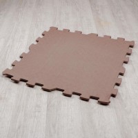 Развивающий коврик-пазл «Серый» 60х60х1 см