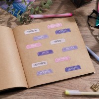 Наклейки-разделители «Месяца», 9 х 18 см