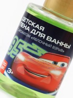 Детская пена для ванны, аромат яблочный взрыв, 100 мл, Тачки